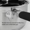 ExcelSteel Silicone Spatula Gift, Easy Use Stove Top Breakfast Brunch