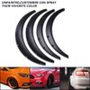 DREAMIZER 4x 2"/50mm Flexible Car Fender Flares Universal Extra Wide