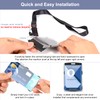 ID Badge Holder Retractable with Reel Clip Keychain,Lanyards for Cruise