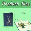 Pop Up Birthday Card, Airplane Birthday Pop Up Cards, Foldable
