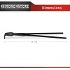 SIMOND STORE 24" Hinged Tongs Foundry Crucibles Melting Casting Gold
