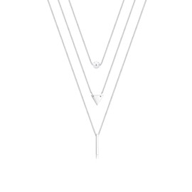 Elli Women's 925 Sterling Silver Pendant Necklace 0109370617_40 - 40cm length