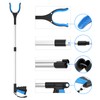 REWKCY 34" Grabber Reacher Tool, 2-Pack Foldable Reacher Grabber Pickup