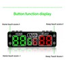 Electronic Scoreboard LED 10 Digit Touch Magnetic Rechargeable Digital Scoreboard