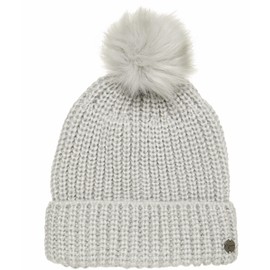 Tamaris Women's Zator Bobble Hat, Medium Grey Melange