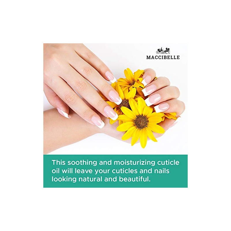 Cuticle Oil 15ml Tea Tree Lavender Heals Dry Cracked Cuticles