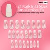 GALSPRO Medium Press on Nails - Set of 24 Fake