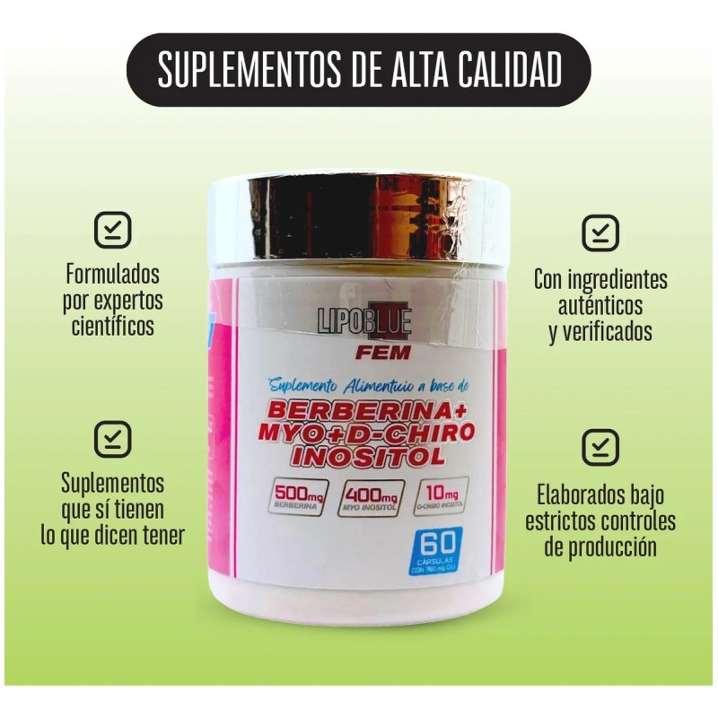 Perder Peso, Lipo Blue Balance 60 Cápsulas + 1 Fibra