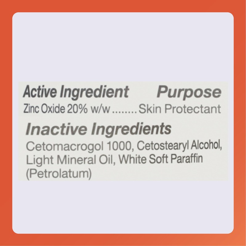 Rugby Zinc Oxide Ointment Skin Protectant - 20% - 16