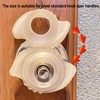 4Pcs(3"W x 2" D) Silicone Door Knob Grips - Anti-Static