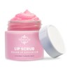Dermasuri Exfoliante y humectante para labios, exfoliante de azúcar para