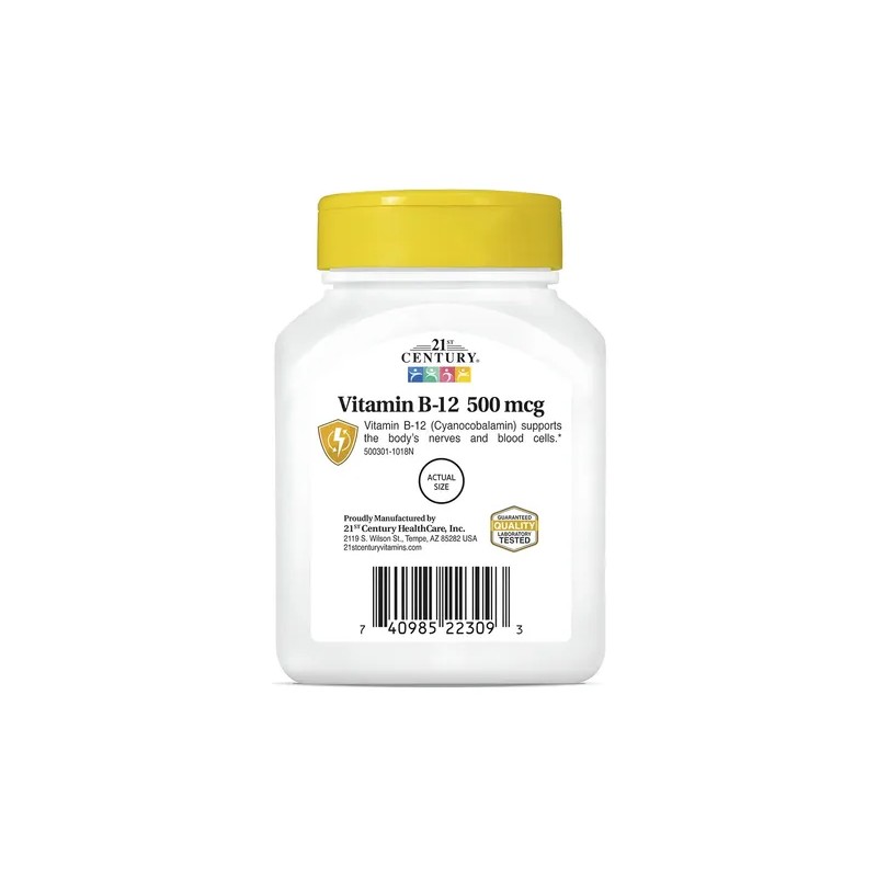 Suplemento en comprimidos 21st Century Vitaminas de L-Glutamina x 100g