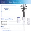 Avola Stainless Steel Kitchen Water Filter Faucet in Chrome, Non-Air