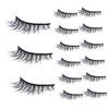 DOITOOL 3sets Volume Enhancing Fake Lashes in Bulk Lash Strip