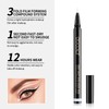 Docolor Ultra Fine Precision White Eyeliner, Professional Liquid Eyeliner, Waterproof