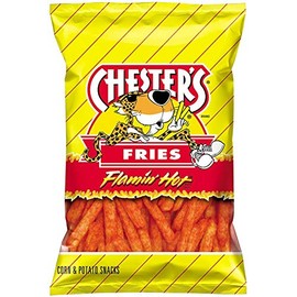 Chesters Flamin' Hot Fries, 1.75 oz bags (Pack of 8)