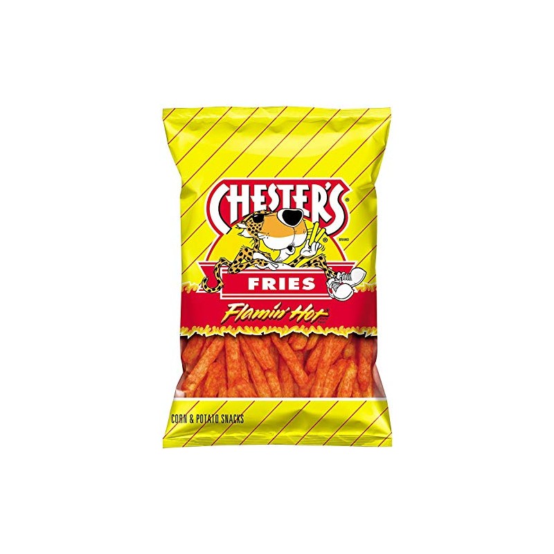 Chesters Flamin' Hot Fries, 1.75 oz bags (Pack of 8)