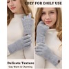 REACH STAR 2 Pairs Winter Gloves for Women and Men