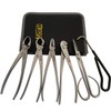 vouiu 6-Piece Bonsai Tool Set,Concave Cutter,Knob Cutter,Jin Pliers,Wire Cutter,Bonsai Scissors,