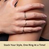 MAX + STONE Solid 10K Gold Rings for Women |