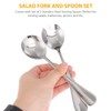 Gatuida Salad Servers, Stainless Steel Salad Serving Set, Salad Servers,