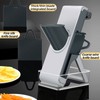 Handheld Vegetable Cutter Rotating Manual Kitchen Lemon Potato Grater Chopper