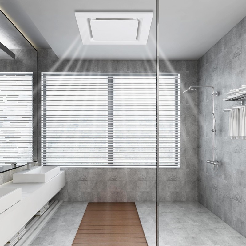 Aydomer Bathroom Exhaust Fan without Light, Ceiling Mount Ventilation Fan