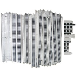 Tyco 60 Quik-Clik TYCO HO Slot Car 15" STRAIGHT TRACK GRAY R/R Graphics Unused B5838T