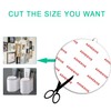 4 Pack 2.76"(70mm) [EASY TO PEEL OFF] Very High Bond