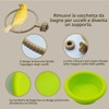 Ayicheyl Uccello Vasca da Bagno Doccia, Petit Vasca per Uccelli