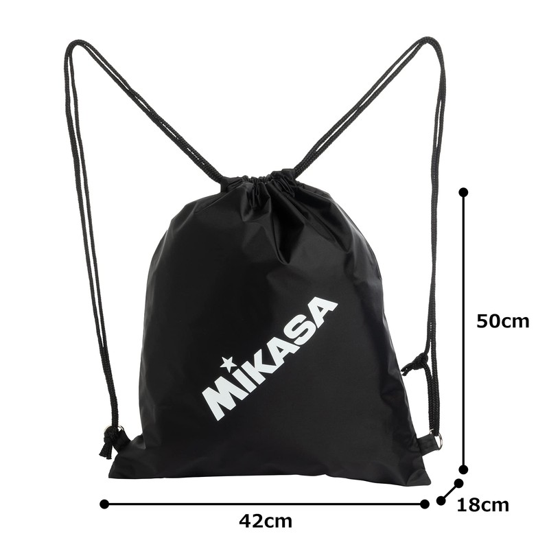 MIKASA BA-39 BK Laundry Bag Black
