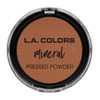 L.A. COLORS Mineral Pressed Powder, Mocha CMP383