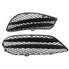 1 Pair Front Bumper Fog Light Grille Black Replacement For
