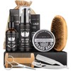 Kit Cuidado Barba 8 en 1, Kit Barba para Hombre,