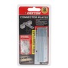 Dekton 8-Piece Flat Connector Set-Durable Metal Connectors| Ideal for Wood,