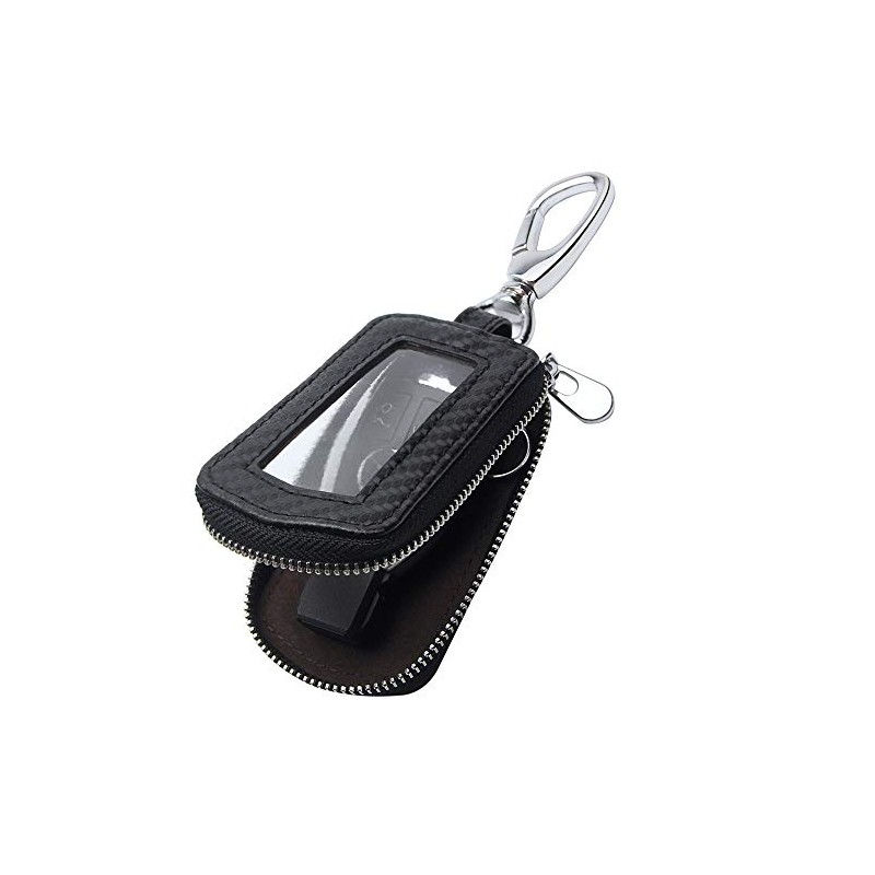 VSLIH Universal Genuine Leather Car Key Fob Case