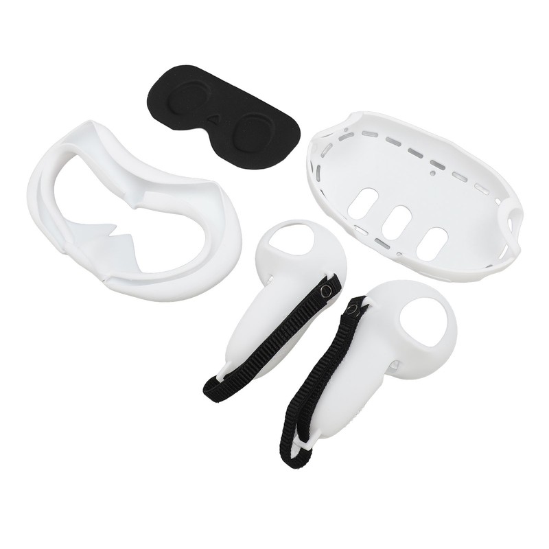 VR Glasses Silicone Cover Set Controller Grips Front Shell Headset