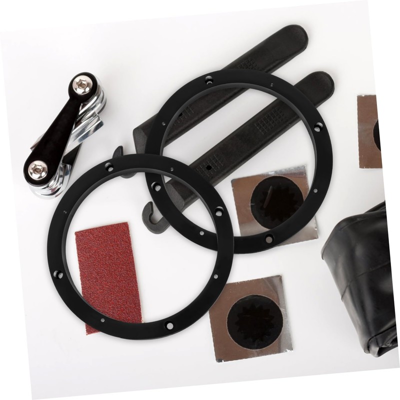 Mobestech 1pair Car Speaker Mounting Spacer Plastic Speaker Adapter Spacer