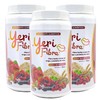 Yeri fibra 3 botes sabor Frutos Rojos de 300 g