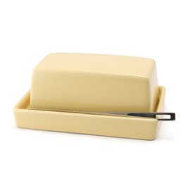 ZERO JAPAN BYK-12 BA Butter Dish with Knife, Approx. 5.7 x 3.5 x 2.4 inches (145 x 90 x 60 mm)