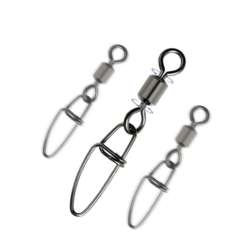 BLUEWING Conector giratorio de alta resistencia para pesca de agua