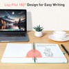 Umriox Spiral Notebook A5, 180 Pages Wirebound Notepad, 100GSM Thick