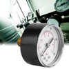 Axial Pressure Gauge, Brass Components 1/4 BSPT Pressure Durability for