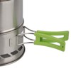 Outdoor Camping Equipment Windproof Wood Stove Cooking Stainless Steel Movable