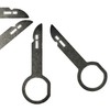 vhbw 4 x Radio Release Levers Compatible with Volkswagen Sharan,