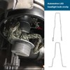 12PCS Headlight Bulb Retaining Spring Clips for H1 H3 H4