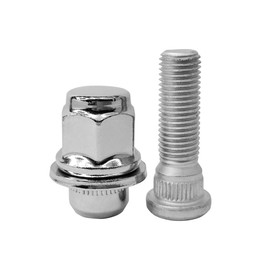 Oispyer 2PCS M12x1.5 Wheel Lug Stud Nut Set 1.46" Tall Nuts Compatible with Toyota Camry Corolla Tacoma 4Runner Avalon Yaris RAV4 Sienna Lexus CT200h ES300 IS200 IS250 RC200t RX450h