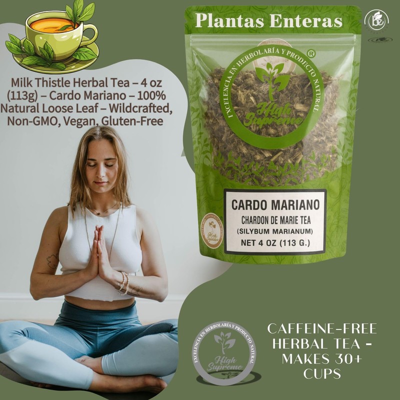 Milk Thistle Herbal Tea – 4 oz (113g) – Cardo