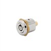 Tubular Push Lock, 2610, Pack Of 2 Keyed Alike