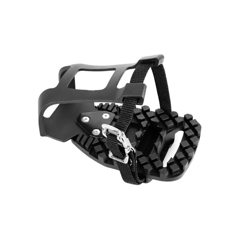 Exustar Peloton Toe Clip Pedal Thermo Platform Converts Clipless to